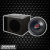 Massive Audio GTX124H Package | 12" 1600W D4 Subwoofer & QBomb Kerf Ported Box THUMBNAIL PHOTO FOR DESIGNER MOTORSPORTS AD