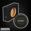 Massive Audio UFO 10 Package | 10" 600W D4 Slim Subwoofer & QPower Sealed Slim Box THUMBNAIL PHOTO FOR DEISNGER MOTORSPORTS AD
