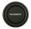 Massive Audio UFO 10 Package | 10" 600W D4 Slim Subwoofer & QBomb Sealed Downfire Box FRONT PHOTO OF SUBWOOFER