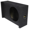 Massive Audio UFO 10 Package | 10" 600W D4 Slim Subwoofer & QBomb Sealed Downfire Box PHOTO OF SUBWOOFER BOX