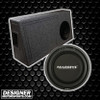 Massive Audio UFO 10 Package | 10" 600W D4 Slim Subwoofer & QBomb Ported Truck Box THUMBNAIL PHOTO FOR DESIGNER MOTORSPORTS AD