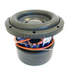 American Bass HD 8 Package | Dual 8 Inch 800W DVC 4 Ohm Subwoofers & QBomb Ported Box SIDE PHOTO OF SUBWOOFER WIRE LEADS