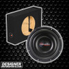 American Bass SL 10 Package | 10" 600W D4 Slim Subwoofer & QPower Ported Slim Box THUMBNAIL PHOTO FOR DESIGNER MOTORSPORTS AD