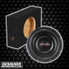 American Bass SL 10 Package | 10" 600W S4 Slim Subwoofer & QPower Sealed Slim Box THUMBNAIL PHOTO FOR DESIGNER MOTORSPORTS AD