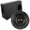American Bass SL 10 Package | 10 Inch 600W SVC 4 Ohm Slim Subwoofer & QBomb Ported Truck Box