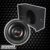 American Bass SL 12 Package | 12" 600W D4 Slim Subwoofer & QBomb Sealed Downfire Box THUMBNAIL PHOTO FOR DESIGNER MOTORSPORTS AD
