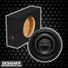 American Bass Titanium 10 Package | 10" 1000W D4 Slim Subwoofer & QPower Sealed Slim Box THUMBNAIL PHOTO FOR DESIGNER MOTORSPORTS AD