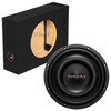 American Bass Titanium 10 Package | 10 Inch Slim 1000W DVC 4 Ohm Subwoofer & QPower Ported Slim Box