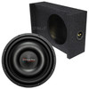 American Bass Titanium 12 Package | 12" 1200W D4 Slim Subwoofer & QBomb Sealed Downfire Box MAIN PHOTO