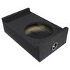 Power Acoustik EDGE 12 Package | 12 Inch 1400W SVC 4 Ohm Slim Subwoofer & QBomb Sealed Downfire Box