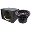 VFL Audio VFL 10 Package | 10 Inch 1600W DVC 4 Ohm Subwoofer & QPower HD Ported Box