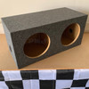 VFL Audio VFL 10 Package | Dual 10 Inch 1600W DVC 4 Ohm Subwoofers & QPower HD Sealed Box