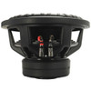 DB Drive WDX G2R 12 Package | 12" 2500W D4 Subwoofer & QBomb Kerf Ported Box SIDE PHOTO OF SUB TERMINALS