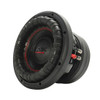 DB Drive WDX G2R 8 Package | 8" 1500W D2 Subwoofer & QBomb Ported Box ANGLED PHOTO OF SUB SURROUND