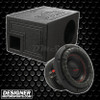 DB Drive WDX8G2R.2 Package | 8 Inch 1500W Max DVC 2 Ohm Subwoofer & QBomb Ported Box