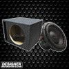 DB Drive WDX12G2R.2 Package | 12 Inch 2500W Max DVC 2 Ohm Subwoofer & QPower HD Ported Box