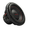 DB Drive WDX G2R 12 Package | Dual 12" 2500W D2 Subwoofers & QPower Sealed Box ANGLED PHOTO OF SUB