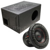 DB Drive WDX6.5G2R.2 Package | 6.5 Inch 1500W Max DVC 2 Ohm Subwoofer & QBomb Ported Box