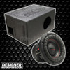 DB Drive WDX6.5G2R.2 Package | 6.5 Inch 1500W Max DVC 2 Ohm Subwoofer & QBomb Ported Box