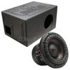 DB Drive WDX6.5G2R.4 Package | 6.5 Inch 1500W Max DVC 4 Ohm Subwoofer & QBomb Ported Box