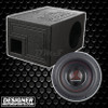 Massive Audio HIPPO H84X Package | 8 Inch 1400W DVC 4 Ohm Subwoofer & QBomb Ported Box