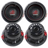 Massive Audio SUMMO XL 10 Inch 3000W DVC 4 Ohm Subwoofers | SUMMOXL104 (4 Pack)