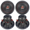 Massive Audio SUMMO XL 15 Inch 3000W DVC 4 Ohm Subwoofers | SUMMOXL154 (4 Pack)
