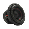DB Drive WDX G2R 8 Package | 8" 1500W D4 Subwoofer & QBomb Ported Box ANGLED PHOTO OF SUB