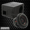 DB Drive WDX8G2R.4 Package | 8 Inch 1500W Max DVC 4 Ohm Subwoofer & QBomb Ported Box