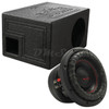 DB Drive WDX8G2R.4 Package | 8 Inch 1500W Max DVC 4 Ohm Subwoofer & QBomb Ported Box
