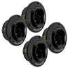 American Bass MX-252B | 150W 4 Ohm 1 Inch Voice Coil Bullet Tweeters (4 Pack)