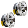 American Bass MX-443T | 200W 8 Ohm 1.5 Inch Voice Coil Bullet Tweeters (Pair)