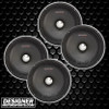 American Bass NEO 8 Inch 400W 4 Ohm Pro Audio Midrange Speakers | NEO8MR (4 Pack)