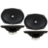 American Bass NEO 6x9 Inch 450W 4 Ohm Pro Audio Midrange Speakers | NEO6.9MR (4 Pack)