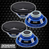 American Bass NEO 6.5 Inch 300W 4 Ohm Pro Audio Midrange Speakers | NEO6.5MR (4 Pack)