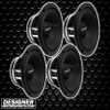 American Bass STALLION 6.5 Inch 700W 4 Ohm Pro Audio Midrange Speakers | STALLION65MR (4 Pack)
