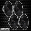 American Bass STALLION 8 Inch 800W 4 Ohm Pro Midrange Speakers | STALLION8MR (4 Pack) THUMBNAIL PHOTO FOR DESIGNER MOTORSPORTS AD