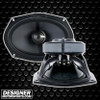 Diamond Audio MS692CX2 | 6x9 Inch 520W 2 Ohm 2-Way 'CoaxSub' Marine Speakers (Pair)