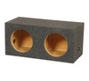 QPower QMPSQ10E | Dual 10 Inch Heavy-Duty Sealed Subwoofer Box