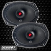 Massive Audio P69NTI | 6x9 Inch 320W 4 Ohm 2-Way PRO MidBass Speakers (Pair)