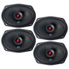 Massive Audio P69NTI | 6x9 Inch 320W 4 Ohm 2-Way Pro NEO Speakers (4 Pack) MAIN PHOTO