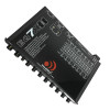 Massive Audio EQ7X | 7 Band Graphic Equalizer with 8V Output Line Driver ANGLED PHOTO
