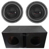 DB Drive WDX G0 8 Package | Dual 8" 800W D4 Subwoofers & QBomb Ported Box MAIN PHOTO