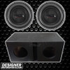 DB Drive WDX G0 8 Package | Dual 8" 800W D4 Subwoofers & QBomb Ported Box THUMBNAIL PHOTO FOR DESIGNER MOTORSPORTS AD