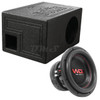 DB Drive WDX G1 8 Package | 8" 1200W D4 Subwoofer & QBomb Ported Box MAIN PHOTO