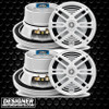 DB Drive APS65W | 6.5 Inch 250W 4 Ohm 2-Way Coaxial Marine Speakers (4 Pack) THUMBNAIL PHOTO FOR DESIGNER MOTORSPORTS AD