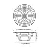 DB Drive APS8B | 8 Inch 350W 4 Ohm 2-Way Coaxial Marine Speakers (4 Pack)
