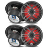 DB Drive APS8RGB | 8 Inch 350W 4 Ohm 2-Way Marine Speakers w/LED (Pair) MAIN PHOTO
