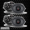 DB Drive PTS57 | 5x7 Inch 300W 2 Ohm 2-Way Coaxial Speakers (4 Pack)
