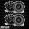 DB Drive PTS65 | 6.5 Inch 300W 2 Ohm 2-Way Coaxial Speakers (4 Pack) THUMBNAIL PHOTO FOR DESIGNER MOTORSPORTS AD